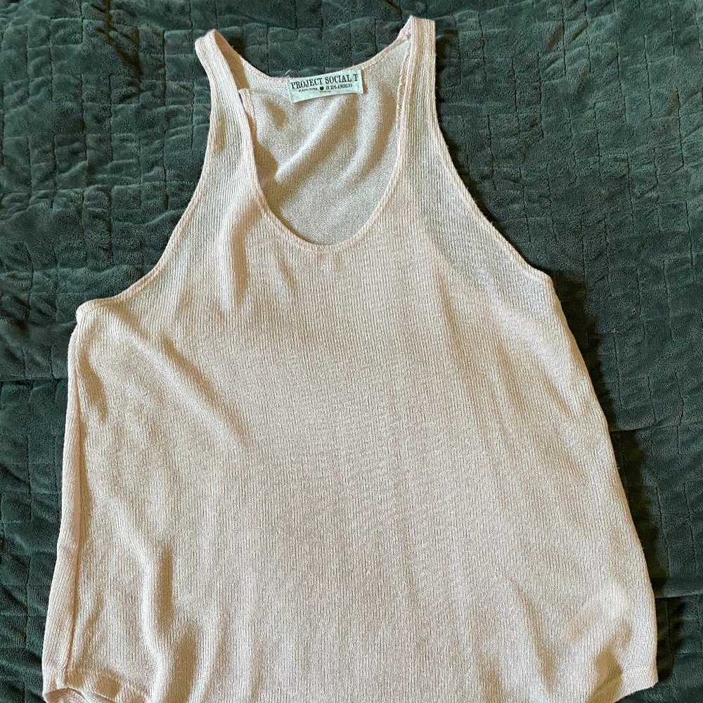 Light Pink Tank Top